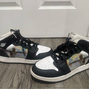 Nike Kids Sneakers Black White Multicolor